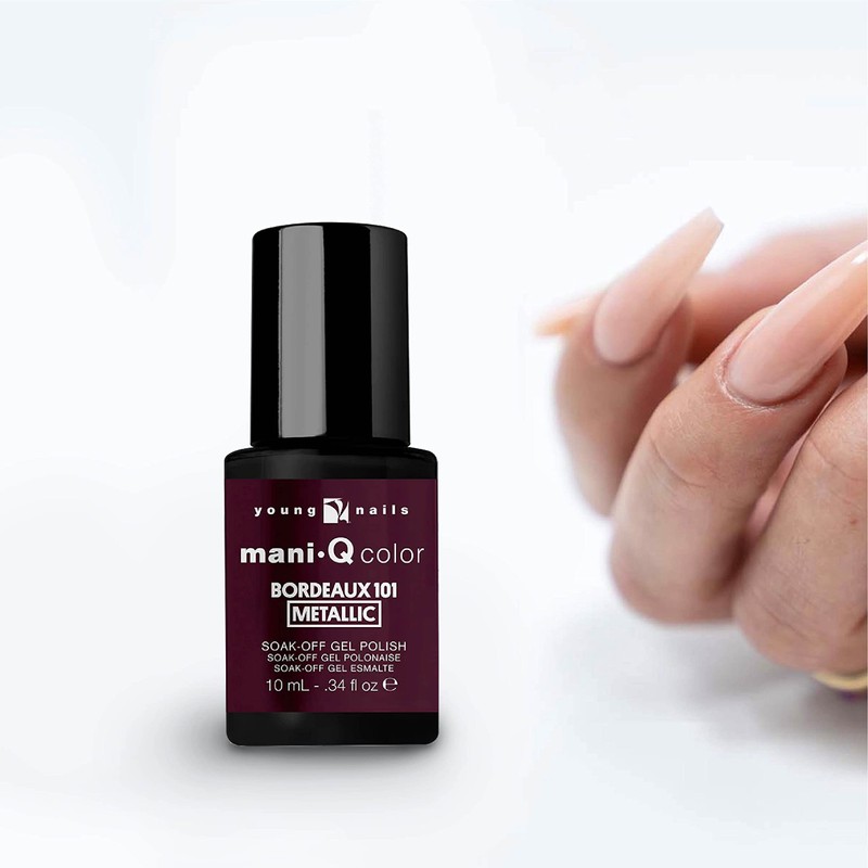 Young Nails Mani-Q Gel Polish, Color Gel Nail Polish for