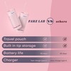 Water Flosser [Pink Mini Cordless Portable Travel] Water Teeth Cleaner