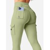 YEOREO CoreFlex Gym Workout Cargo Leggings with Pockets for Women