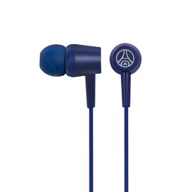 Konix PSG Wired Headphones - 10mm Speaker - Built-in Microphone - 3.5mm Jack - 1.4m Cable - Blue
