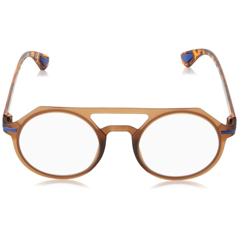 AirDP Style Men's Mosè Sunglasses, C2 Soft Touch Crystal Brown