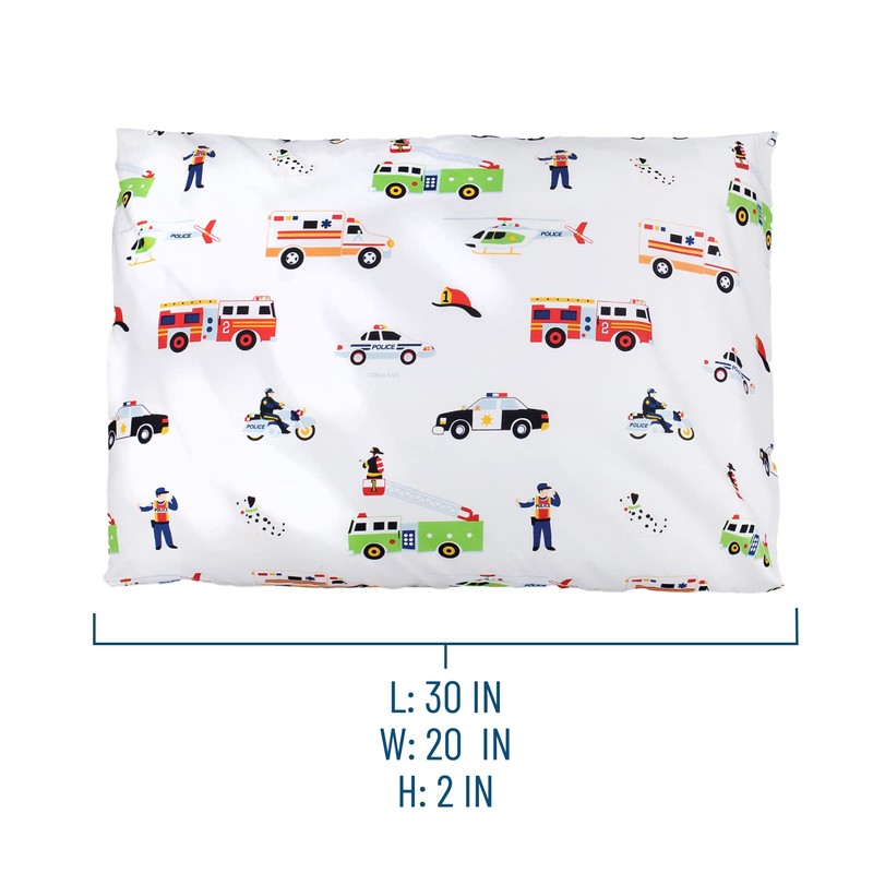 Wildkin Microfiber Pillow Case, Heroes