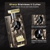 All-in-one Butane Torch Lighter with Cutter, Punch, Holder, Draw Enhancer