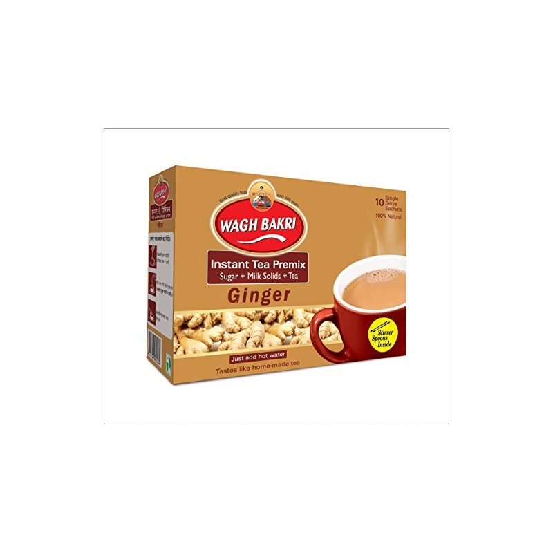 Wagh Bakri Instant Tea Premix Elaichiginger & Masala Combo Pack