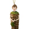 Pine Cone Elf Feefigur – Hanging Flower Figure Sculpture Figurine