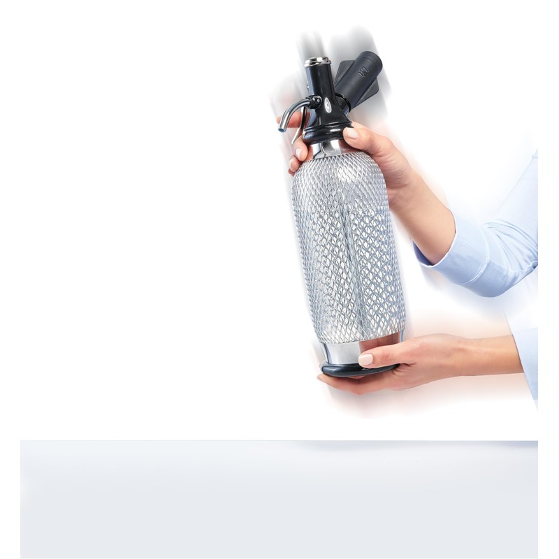 iSi North America Classic Sodamaker Set with Soda Siphon Chargers,