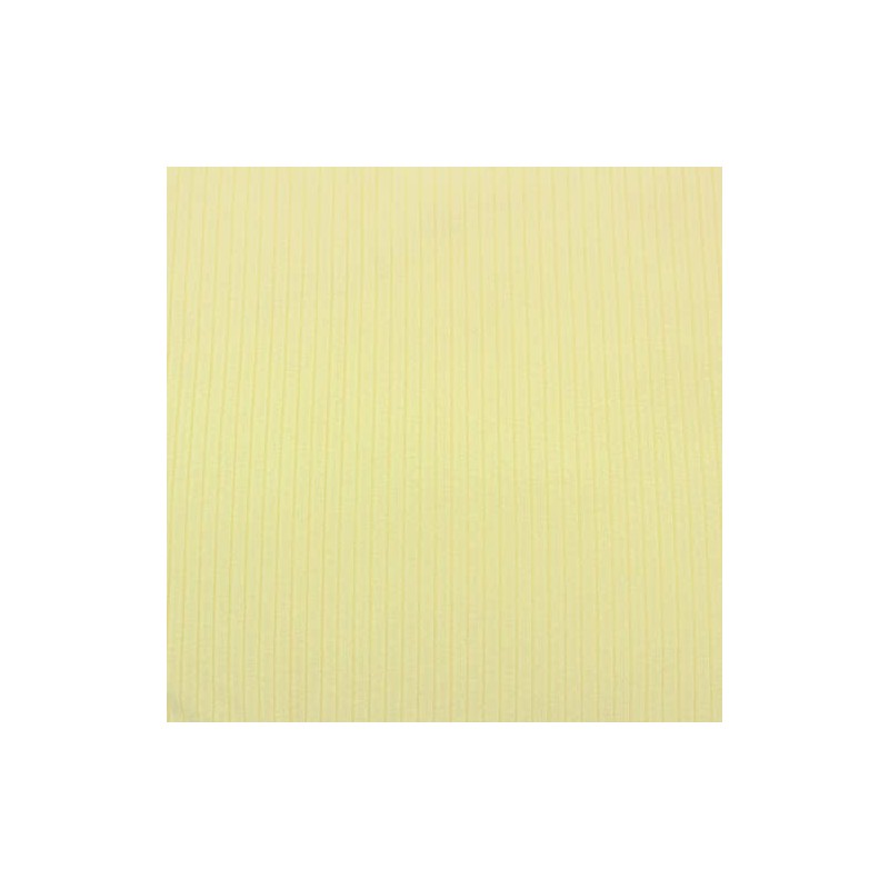 Solid 4x2 Rib Knit Fabric (Banana)