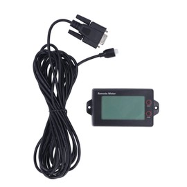Solar Controller LCD Display Screen Solar Charge Remote Meter with Cable 5V‑12V Input