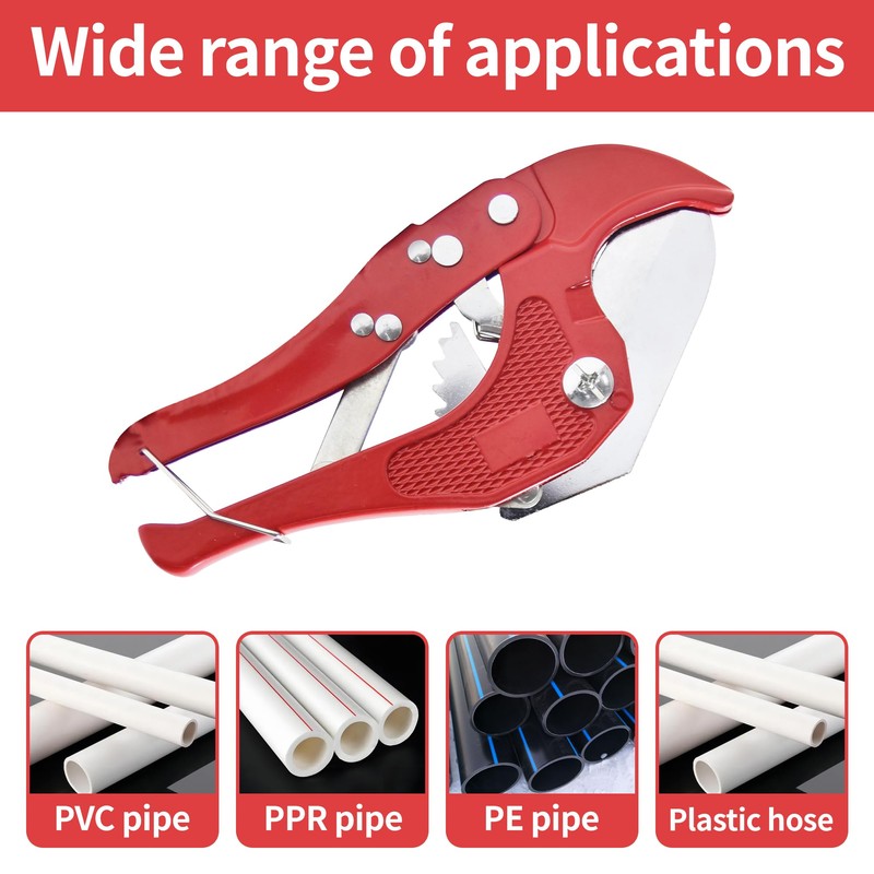 Premium Tool Set for Composite Pipe, Pipe Cutter Plastic, Calibrator