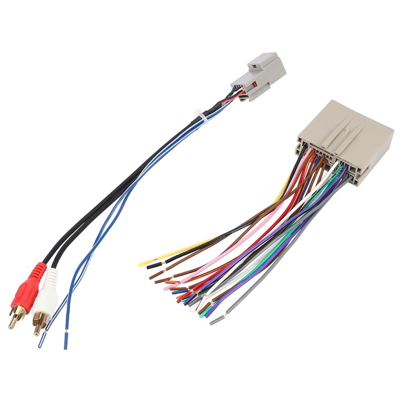 X AUTOHAUX 70-5521 Car Stereo CD Player Wiring Harness Wire