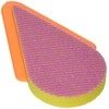 Casabella 1 Count Kitchen Super Sponge and Squeegee, Lime/Plum/Orange