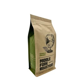 Brazil Canaan Estate - Roasted by Middle Fork Roasters - Whole Bean Coffee - 12 Ounce Bag