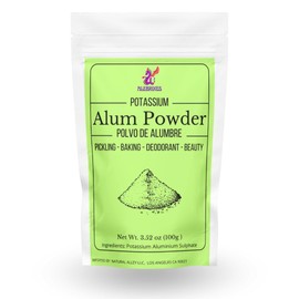Alebrixes - Alum Powder 100 gr (3.5 oz) | Polvo de Alumbre - Polvo para encurtidos | Granulated Potassium Alum powder - Pickling Powder | Imported from Mexico