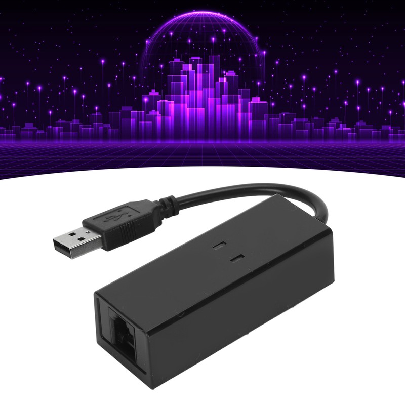 USB 56K External Dial Up Fax Data Modem Plug and