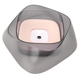 Pet Floating Bowl Multifunction Spill Proof Automatic Dog Water Bowl for Cats Dogs PetsOriental Cherry Pink