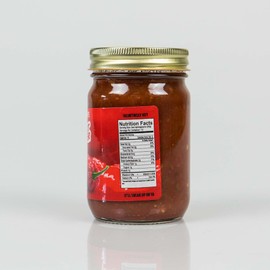 Pepper Joe’s Ghost Pepper Salsa – Dangerously Delicious Superhot Salsa with 8 Different Peppers and Fresh Ingredients – 12 Ounce Jar of Spicy Salsa (2 Pack)