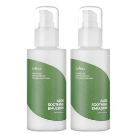 Isntree Aloe Soothing Emulsion, 120ml, 2 pieces / 이즈앤트리 알로에 수딩 에멀전, 120ml, 2개