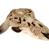 Schädel Stier edles indianisches Design 30 x 30 x 9