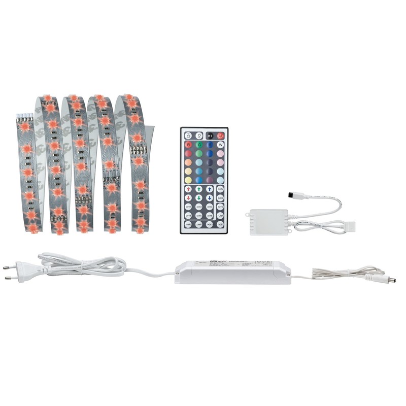 Paulmann 70587 Function MaxLED RGB Basicset 1.5m 20W 230/24V Silver,