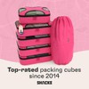 Shacke 6 Set Packing Cubes for Travel Lightweight Luggage Organizer,