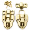 SDTC Tech Antique Cabinet Duckbilled Toggle Hasp Latch and Heart-Shaped