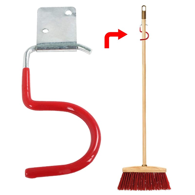 LIFEDYLUK 15 x Hooks for Garden Tools, Garden Tools Hanging,
