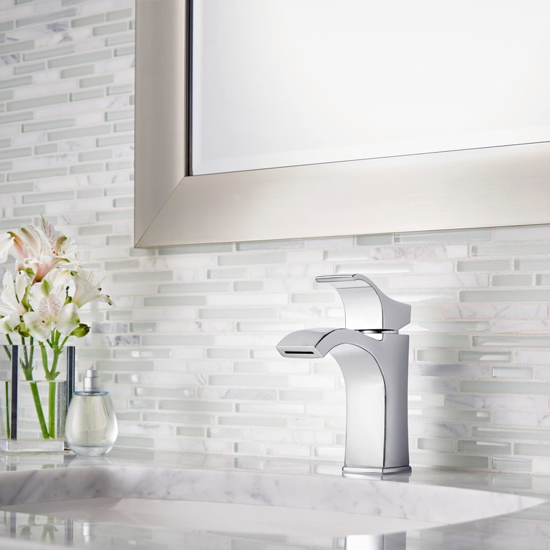 Pfister Venturi Bathroom Sink Faucet, Single Control, 1-Handle, Single Hole,