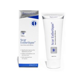 Scar Esthetique Scar Creme with Silicome Polypeptides and 10 Anti-Oxidants, 2-Ounces