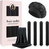 Yakite Tubos para Cabello Sin Calor,4Pcs Heatless Curls con Gorro
