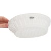 Saleen Trend Basket Oval 23,5x16x6,5 cm in White, polypropylene 23.5