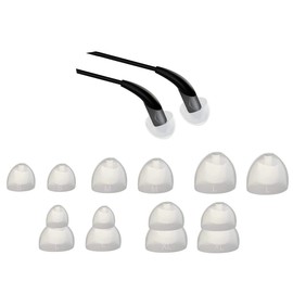 Zotech Replacement Ear Tip for Klipsch Earphone, SML 5 Sizes 5 Pair Soft Silicone Replacement Earbud Tips, Fit for Klipsch Earphone S3 S4i A5i R6i R6m X5 X6i X11i X20i
