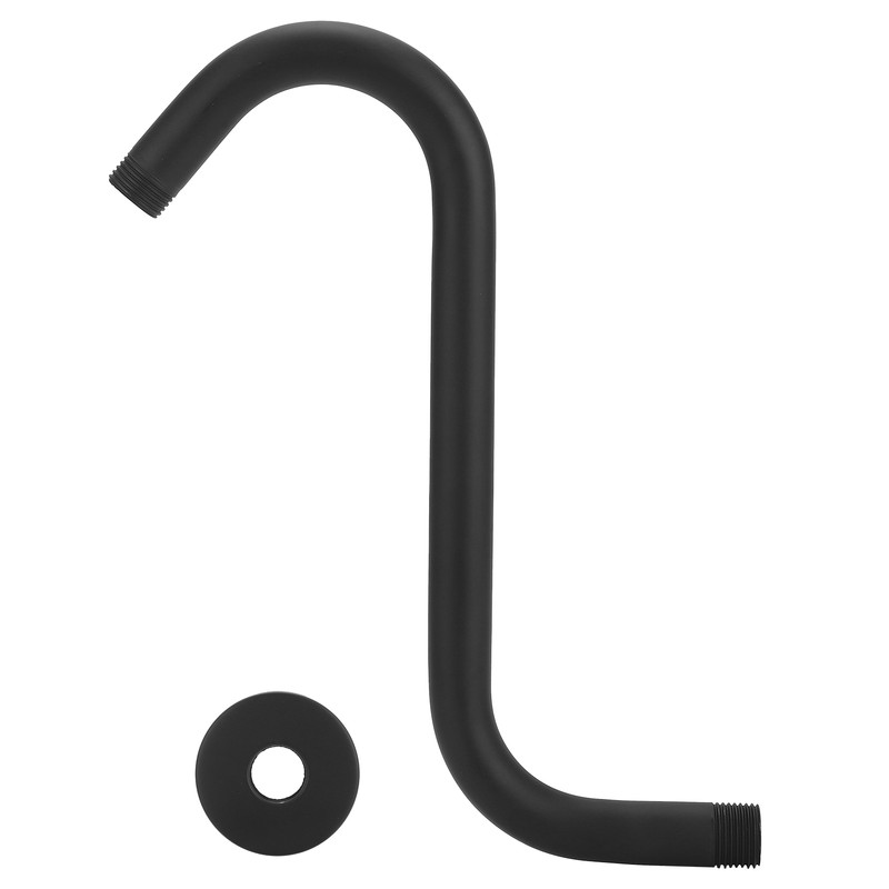 NPT1/2 Shower Arm Concealed Wall Mounted S Shaped Shower Head