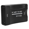 SCART to RF Converter Video Adapter RF 61.25mHz/ 67.25mHz Output