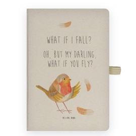 Mr. & Mrs. Panda Variants Notebook Robin with Feathers MT