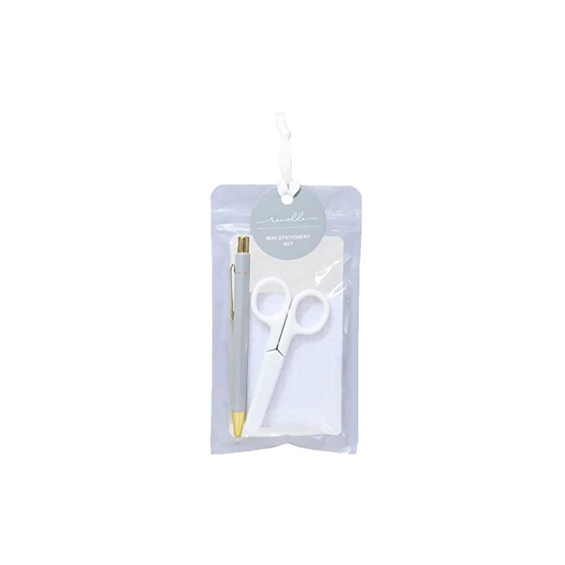 Ricore Stationery Set [Pale Gray]