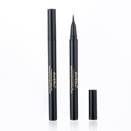 AVIERLL Waterproof Liquid Eyeliner -2Pens Black Eyeliner Long Lasting&Smudgeproof Makeup Liner Easy Liquid Pen 0.03 Fl. Oz (Black)
