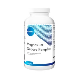 Nutritec Magnesium Quadro Complex, 180 Capsules, Magnesium High Dose Capsules
