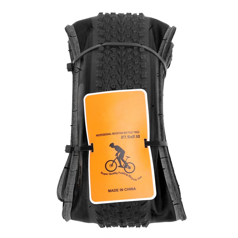 Bike Outer Tire Foldable 27.5x2.1 Tread Surface Rubber Bicycle Outer