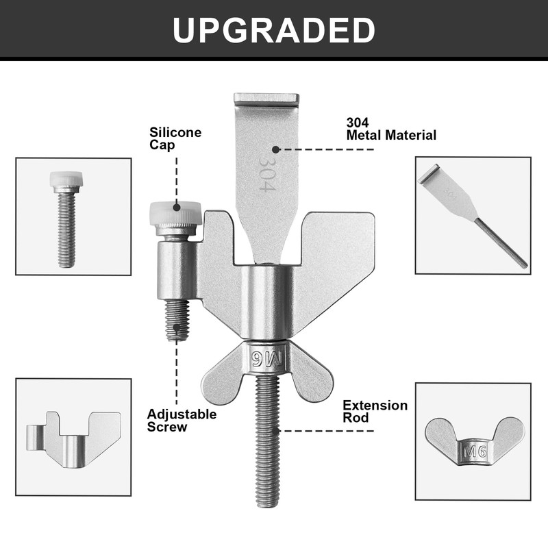 AceMining Upgraded Portable Door Lock Home Security Door Locker Privacy