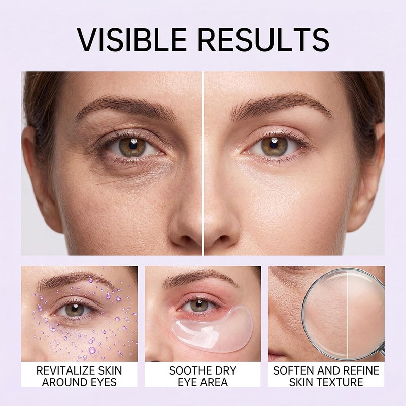 10 Pairs PDRN Retinol Peptides Under Eye Patches for Anti-Aging