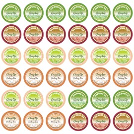 Cozy Up | Sweeten Iced Tea Variety Sampler Pack Compatible with Keurig K-Cup Brewers (Black Tea, Green Tea, Oolong Tea, Jasmine Tea) 36-Count