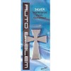 Christian Cross Weatherproof Large Auto Emblem - Silver
