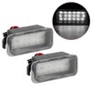 1 Pair DC12V 3200K 18 LEDs Number Plate License Panel