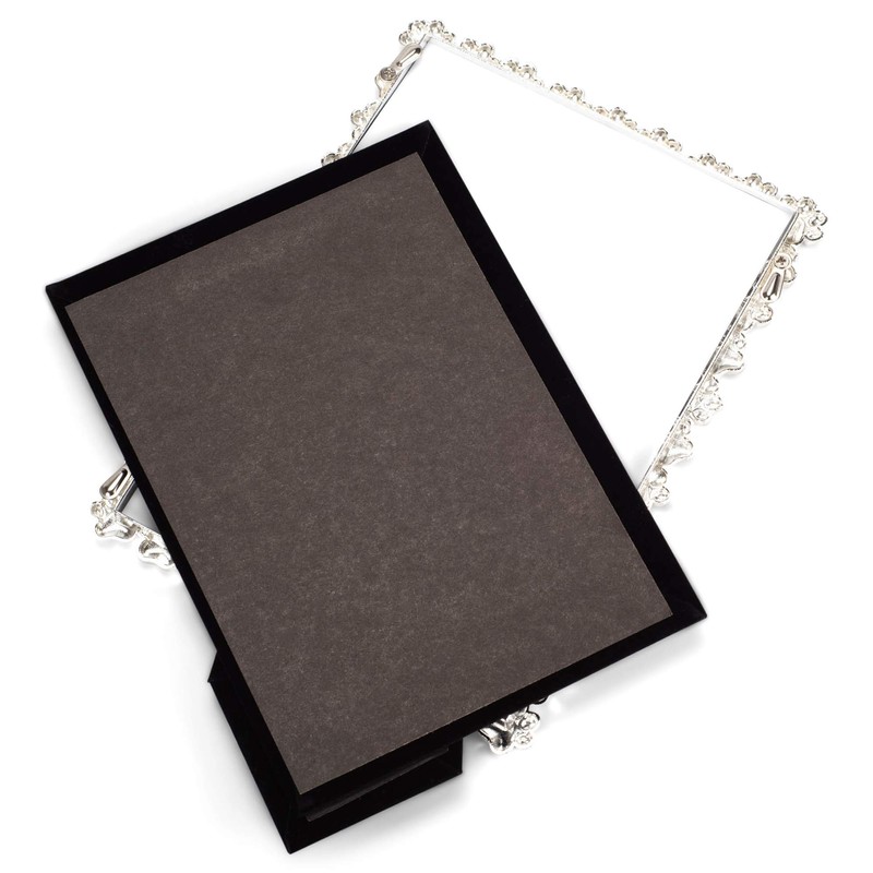 Roman 19237 Caroline Collection Black Frame with Paw Print, Holds