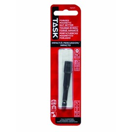 Task Tools T67271 Impact Magnetic Nut Setter, 1/4-Inch
