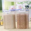 Pssopp Small Rice Storage Container, Rice Storage Dispenser, 2kg Capacity,