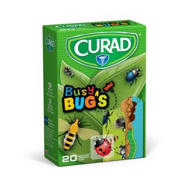 Curad Bandages, Busy Bugs, Assorted Sizes, Box of 20