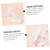 Baluue 10pcs Travel Bottles Refillable Shampoo Face Wash Body Lotion