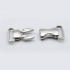 HEALLILY 2pcs Metal Side Release Buckles Adjustable Quick Release Clips