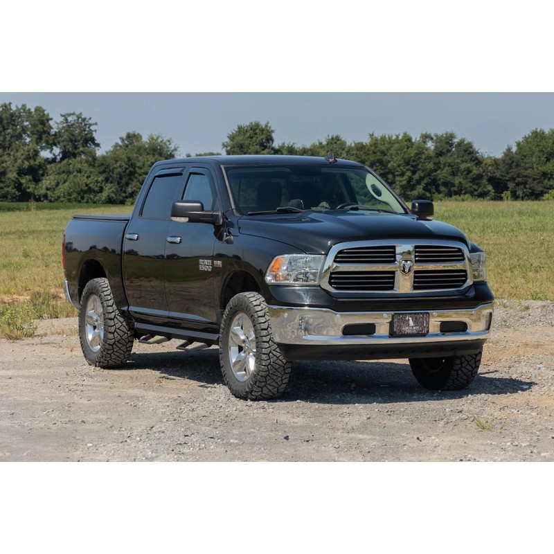 Rough Country in-Channel Window Rain Guards for Ram 1500 (2009-2018)